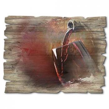 Holzbild »Weintraum