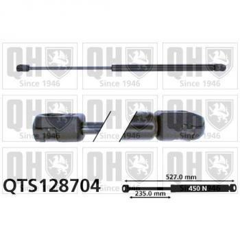 Mécanisme d’élévation de coffre QUINTON HAZELL QTS128704 – pour Skoda Felicia 1 et 2