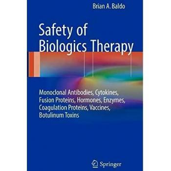 Safety of Biologics Therapy: Monoclonal Antibodies, Cytokines, Fusion Proteins, Hormones, Enzymes, Coagulation Proteins, Vaccines, Botulinum Toxins