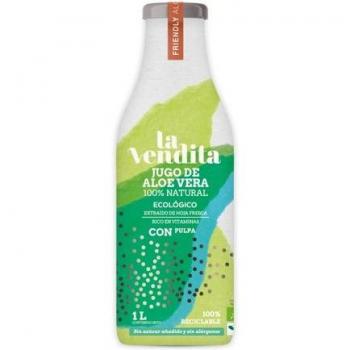 Aloe Purity – Jugo 100% Orgánico con Pulpa, 1 L