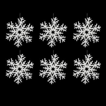 Apposizione di polistirolo scintillante 20 cm × 6 – Feeric Lights & Christmas