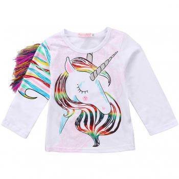 Vêtement enfant licorne à manches longues