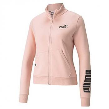 Sudadera Power Logo de Puma en Rosa
