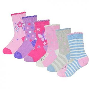 Butterfly Design Soft Cotton Baby Socks