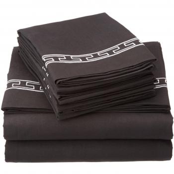 Set di lenzuola con ricamo regale Superior