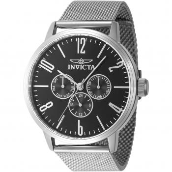 Reloj Invicta de latón gris hierro