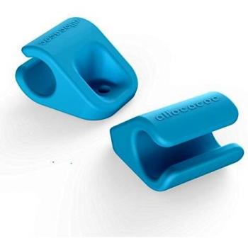 Hellblaue Kabelklemmen (8 Stück) – Allocacoc CableFix