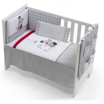 Cobijo y Protector Trio Gris