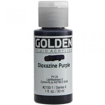 Dioxazine Purple Fluid Acrylic 1 oz