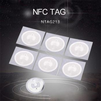 NFC Stickers 25mm ISO14443A 13.56MHz NTAG 213 for NFC Phones