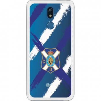 Estuche oficial Tenerife escudo limpio LG K40
