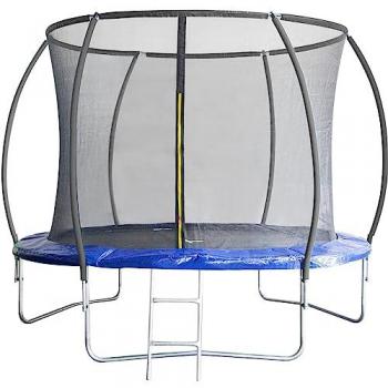 Blue 10ft Lantern-Shaped Trampoline Set