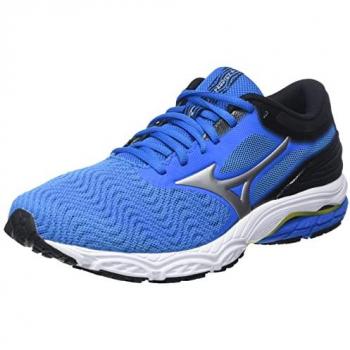 Mizuno Wave Prodigy 4 Herren Lauftrainer Blau EU 41 / UK 7,5