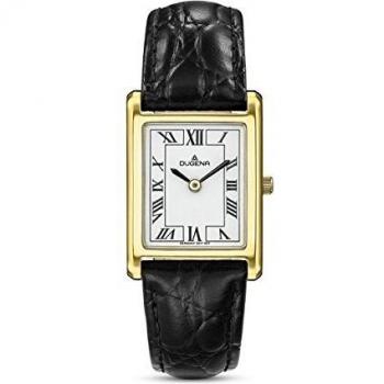 Dugena Quarz Armbanduhr Quadra Classica 4460725-1 weiß