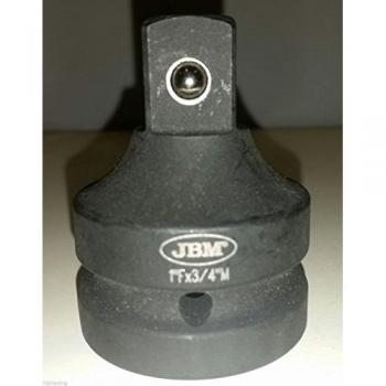 Adaptador de impacto 1 hembra a 3/4 macho JBM calidad y resistencia