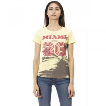 Trussardi Yellow Short Sleeve T-Shirt