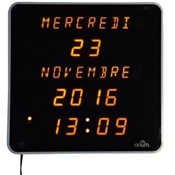 Horloge Éphémère Jaune d'Automne