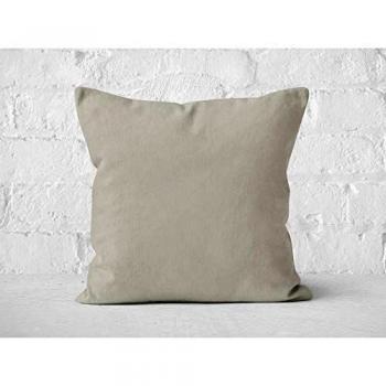 Soleil d'ocre 543544 Panama Coussin déco Coton Écru 40 x 40 cm