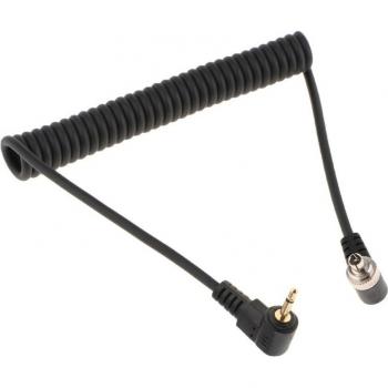 2.5mm Male Flash Sync Cable with Spring for Camera
