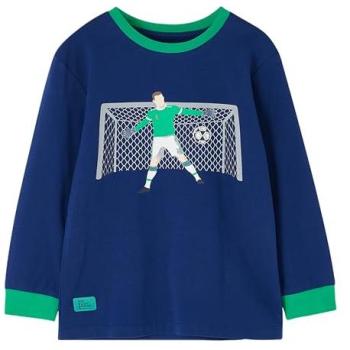 Lighthouse Oliver Boys’ Long Sleeve T-Shirt – Mid Blue, 4‑5 yrs