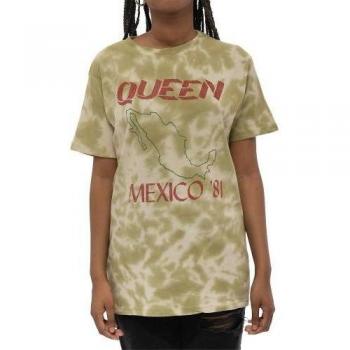 T-shirt Adulto Unisex Queen Mexico '81 L sabbia