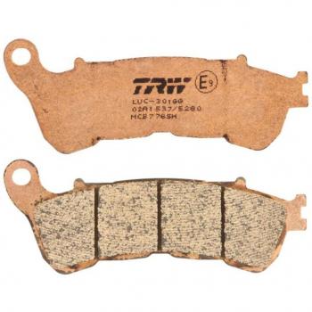 TRW Lucas Sintermetall Bremsbelagsatz MCB776SH mit ABE 117,6x44,9x8,8mm