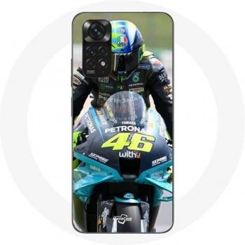 Custodia per Xiaomi Redmi Note 11 4G Pilota Velocità Moto Valentino Rossi