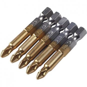 Magnetic 1/4 Hex Shank Ph2 Phillips Screwdriver Bit Set