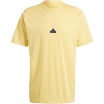 Adidas Z.N.E. Camiseta de manga corta para hombre, color amarillo