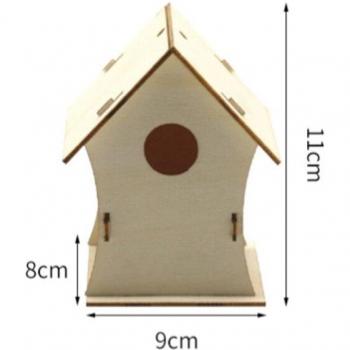 Hanging Wooden Birdhouse
