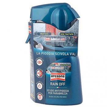 Arexons TRATTAMENTO ANTIPIOGGIA PER PARABREZZA 200 ml RAIN OFF LUNGA DURATA