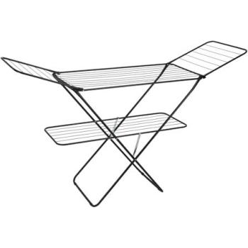 Two-Story Portable Drying Stand – Royalford Black Edition