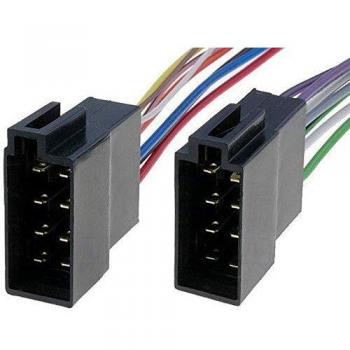 Fiches de connexion autoradio ISO 8PIN