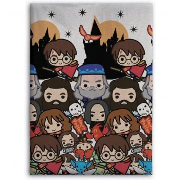 Harry Potter Fleece Tagesdecke 140 cm x 100 cm