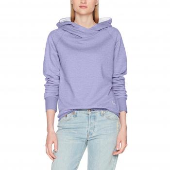 Trigema Hoodie für Damen 577905, Violett (Enzian-Melange 297), X-Large