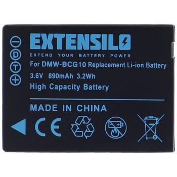 Extensilo 890 mAh Akku für Panasonic Lumix DMC-TZ Serie