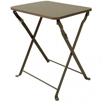 Pegane Jardin Table pliante – taupe
