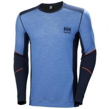 Helly Hansen LIFA® MERINO CREWNECK Arbeitsshirt – helle Blaue 3XL