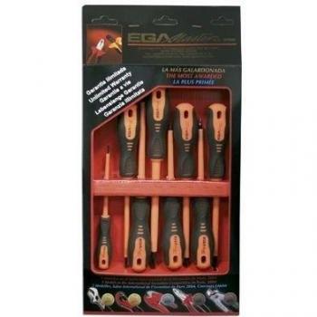 EGA Master 6 Piece Insulated Screwdriver Set Rotork 1000V