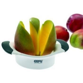 Gefu Parti Cutter – White (Mango) – Stainless Steel Edition