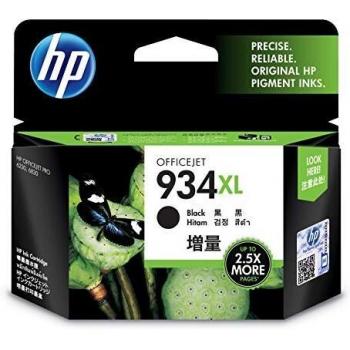 Cartucho original HP 934XL en color negro
