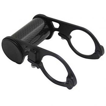 Fahrradcomputerhalterung Carbon 31,8 mm P2R – 45 × 25 mm (32 g) – Noir
