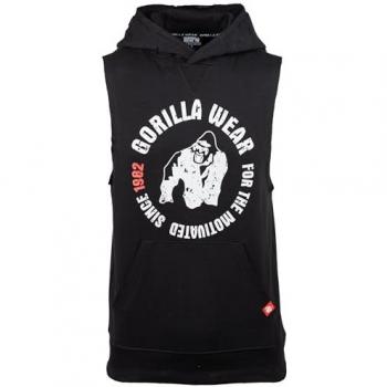 Felpa Gorilla Wear Rosso Sangue Sportiva