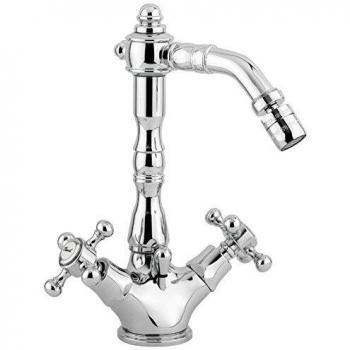 PAFFONI Rubinetto bidet monoforo serie Belinda-Melissa FBLV135CR Cromato Ottone con canna orientabile