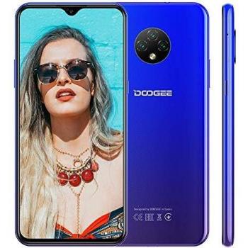 Téléphone Intelligent DOOGEE X95 Bleu 4G, Triple Caméra