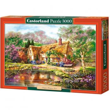 Castorland 3000pcs Twilight at Woodgreen Pond Puzzle