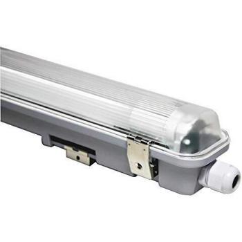 LED-Feuchtraum-Wannenleuchte HumiLED vari 9W, 4000K, 0,6m