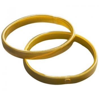 Elegant Alloy Wide Spring Cuff Bracelet