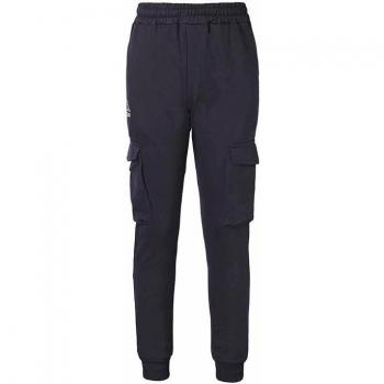 Kinder‑Cargohose mit Logo, blau, 100 % Baumwolle, schmaler Passformstil, höchster Komfort