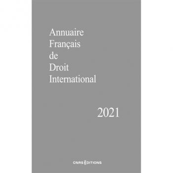 Annuaire Français de Droit International 2021